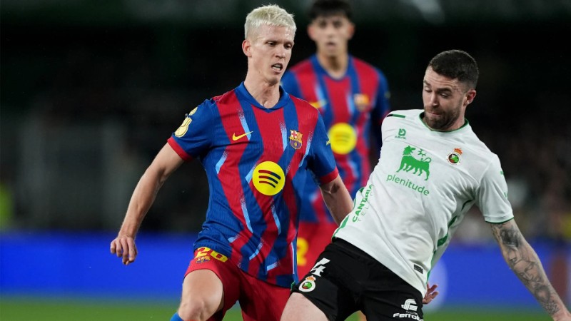 Barcelona được kỳ vọng áp đảo Racing Santander